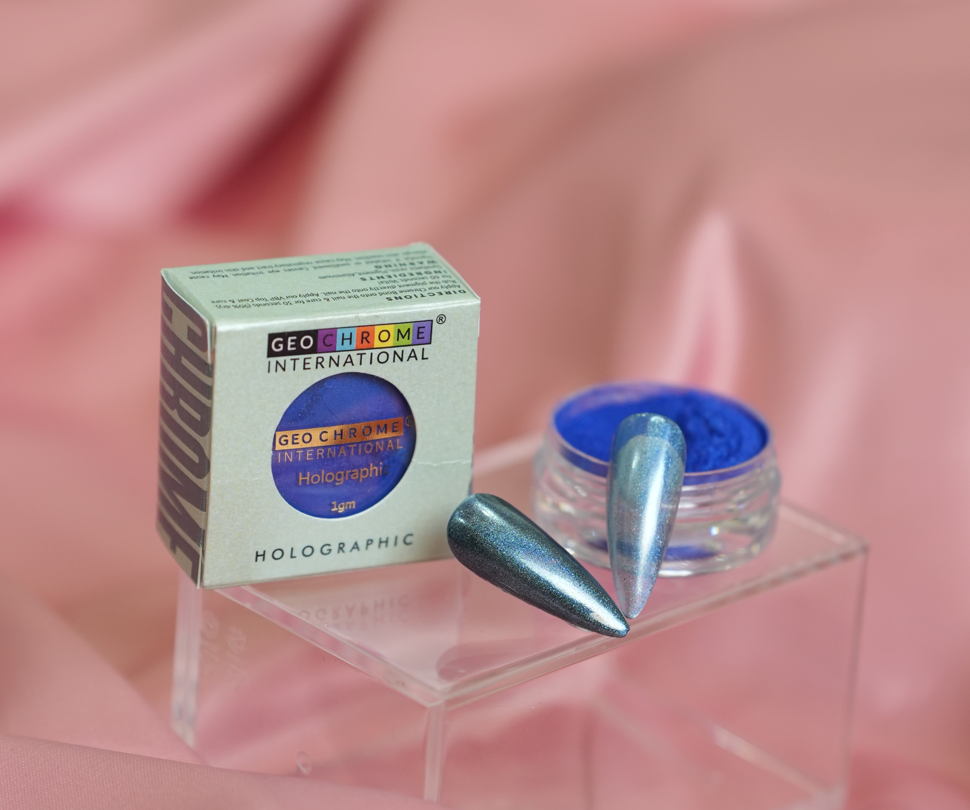 Holographic Chrome – French Blue